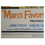 Man's Favorite Sport - Original 1964 Window Card